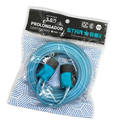 Imagen 2 de 7 de Pack X2 Prolongador Alargue Starbox Tripolar Normalizado 3 M