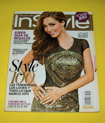 Anahi Revista Instyle Ximena Sariñana Kuno Becker Shakira 