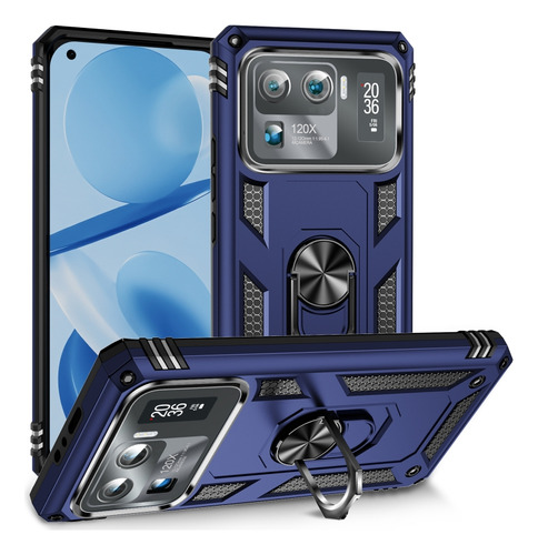 Funda De Teléfono Tpu + Pc Azul Para Xiaomi Mi 11 Ultra