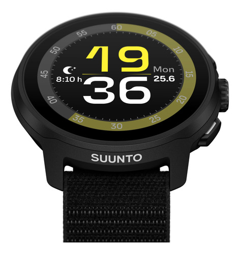 Relógio Gps Suunto Run Preto Preto Preto
