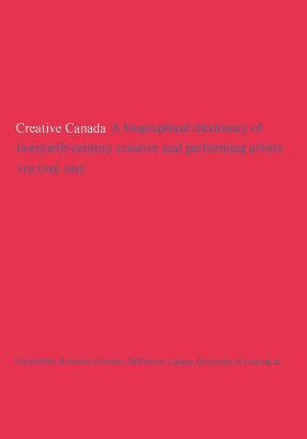Libro Creative Canada - Reference Division  University Of...
