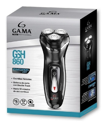Afeitadora Gama Gsh860 Recargable Inalambrica Tecnofast