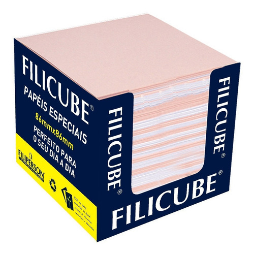 Filicube Colorido 86x86x80 90g 650 Folhas