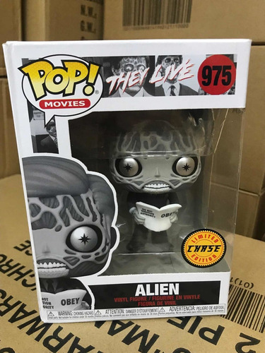 Alien Chase 975 They Live Funko Pop Movies Original