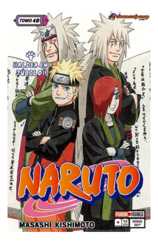 Naruto Tomo N.48 Panini Anime Español