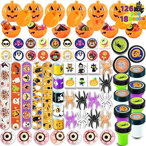 Joyin 126 Pcs Halloween Party Favores Juguetes, 18 Mjt6j