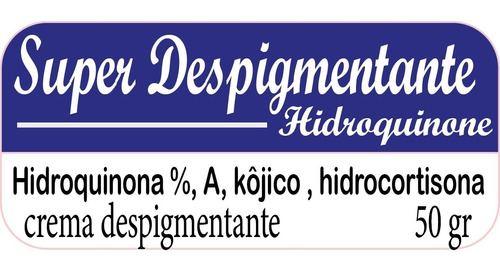 Aclaradora Con Acido Kojico E Hidroquinona 5%