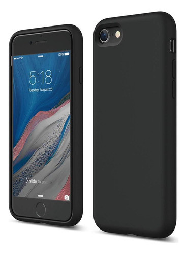 Funda Para iPhone SE (color Negro/marca Elago)