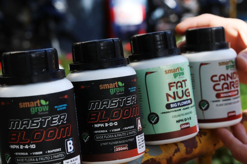 Imagem 5 de 10 de Fertilizante Smartgrow Fat Nug 250ml Flores Maiores Big Bud