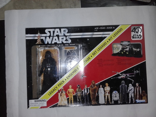 Star Wars The Black Series Legacy Pack Darth Vader C/ Dioram (Usado)