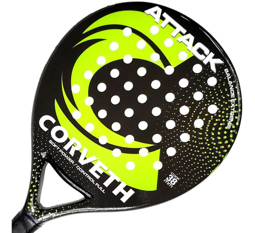 Paleta Padel Corveth Attack Potencia Y Control - N D G