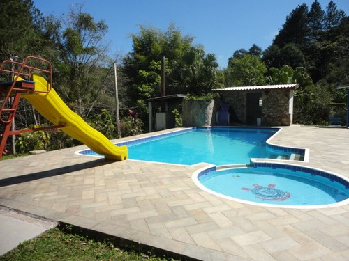 Imagem 1 de 13 de Sitio Com Lago E Piscina Juquitiba Ref. 98
