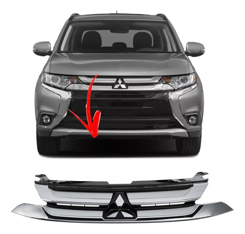 Mascara Para Mitsubishi Outlander 2016 2017 2018 2019