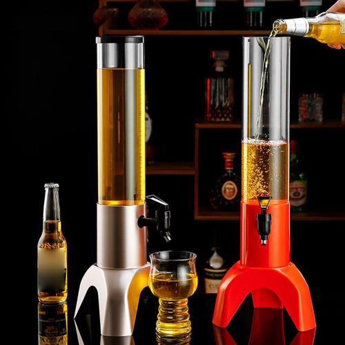 Dispensador De Mesa Mimosa Dispensador De Cerveza 15l Plata