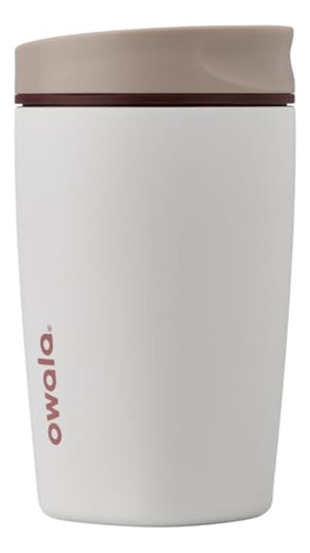 Vaso De Café De Acero Inoxidable Owala Smoothsip Slider 12oz