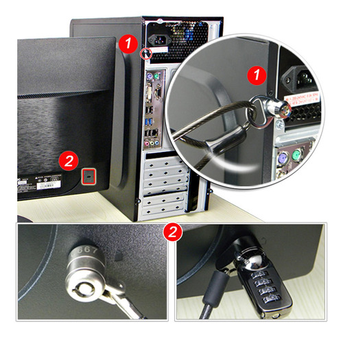 Accesorio De Hardware De Bloqueo De Seguridad Del Chasis