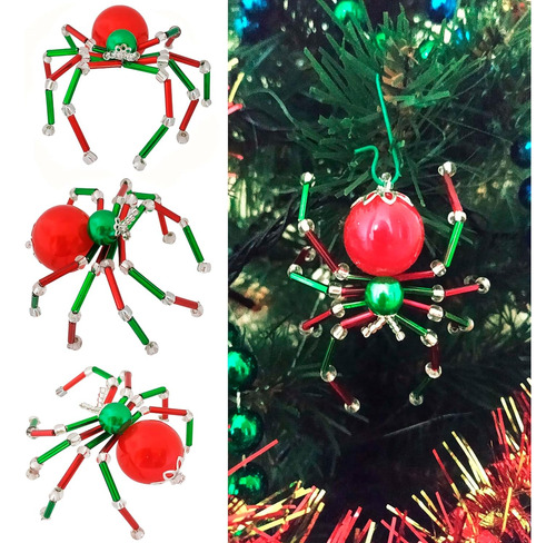 Arañas De Navidad | Adornos De Araña Árbol De Navida...