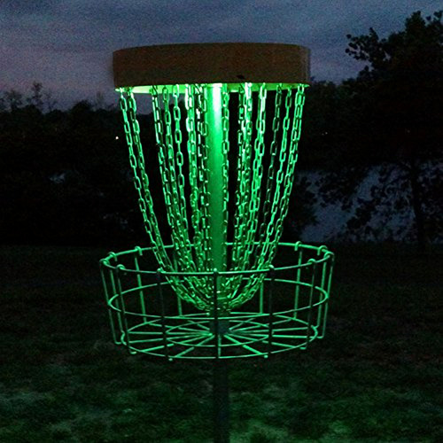 Juego De 2 Luces Led Para Canasta De Disc Golf, Multicolor, 