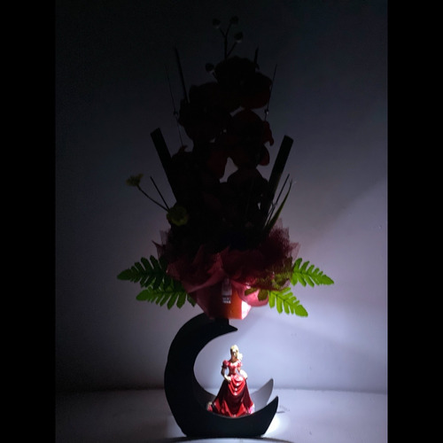 10 Arreglos Centros De Mesa Para Xv Años Con Foco Led Pilas