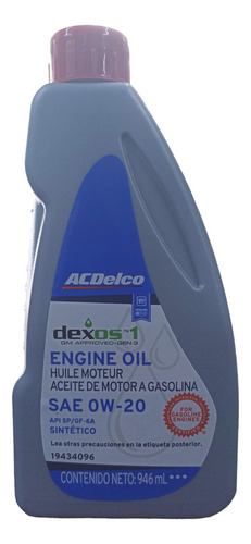 Kit Afinación Aveo 1.5 2018 2023 0w20 Sintético C/filtro Gas