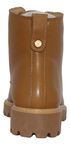 Botín De Piel Hispana Para Dama Modelo 9709 Color Maple