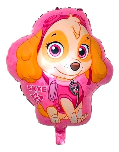 Globo Patrulla Canina Paw Patrol Skye 63 X 58 Centimetros