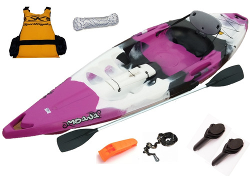 Kayak Sportkayak Maori Pesca Chaleco Posacañas Rba Outdoor