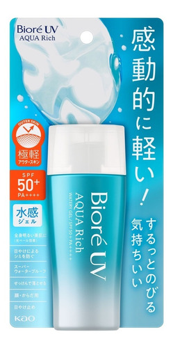 Protetor Solar Bioré Aqua Rich Watery Gel Spf50 Pa++++ 70ml