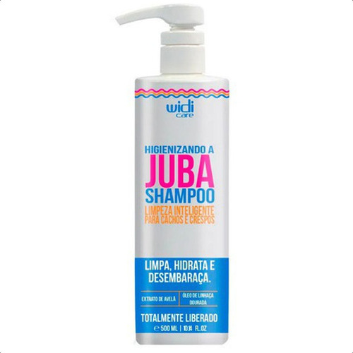 Higienizando A Juba Shampoo Hidratante Widi Care 500ml