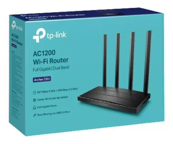 Router Access Point Tp-link Archer C6u Mu-mimo Gigabit