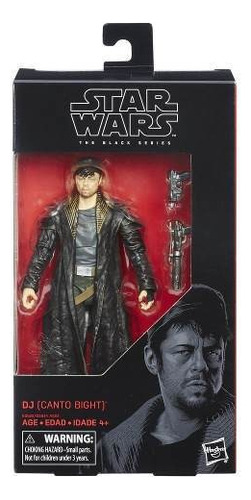 Figura de acción  DJ Canto Bight E0622 de Hasbro The Black Series