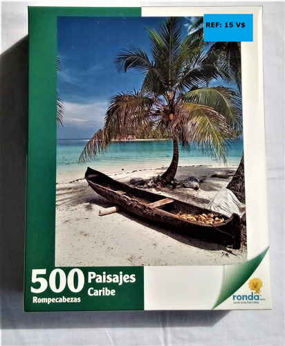 Rompecabezas 500 Piezas - Tema Paisaje Caribe