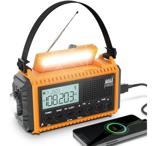 Radio De Emergencia, Radio Meteorolgica Digital 5000 Con Am/