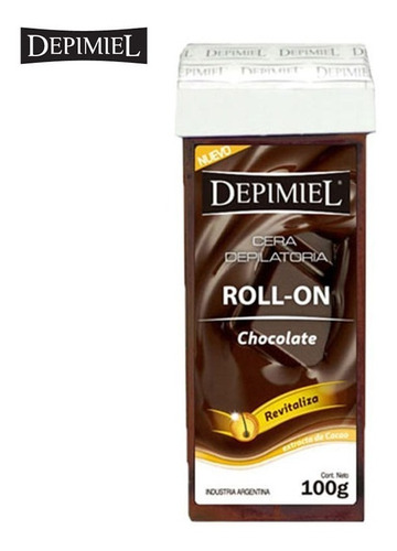 Cera Depilatoria Roll On Depimiel Chocolate X100ml