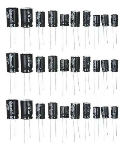 20 Pzs Capacitor Electrolítico 16v - 10 Uf