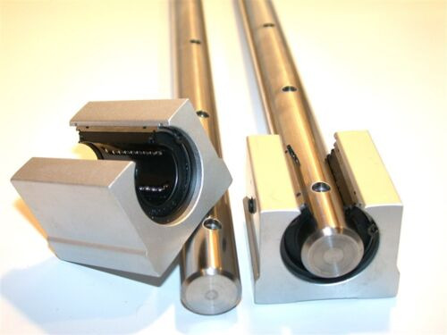 Up To 2 Sets New 20mm Thomson Linear Rod W Open Bearing  Eep