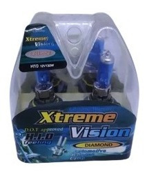 Bombillo H10 Xenon 130w Azul *par*