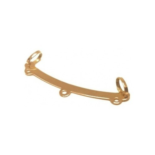 Dije Percha Oro 18k Para Tres Dijes Hombre Mujer Garantia