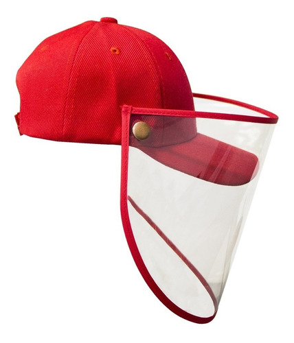 Gorra Con Careta Protector Facial Excelente Calidad Colores
