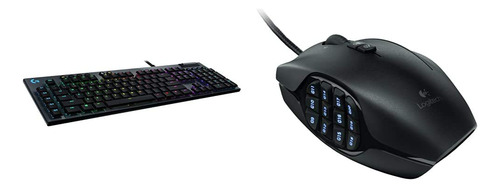 Teclado Mecanico Para Juego 815 Rgb Tactil Raton G600 Mmo