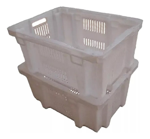 Cajones Reparto Delivery Material Virgen Blanco 57x43x25