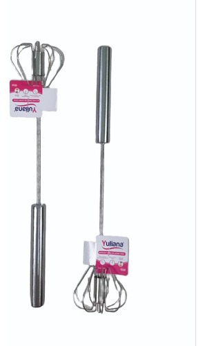 Batidor Turbo De Acero Inoxidable (2 Piezas)