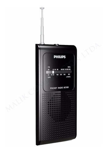 Radio Portatil De Bolsillo Philips Ae1500 Analoga Fm Am