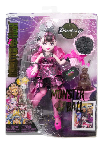 Monster High Draculaura Monster Ball Mattel 2022