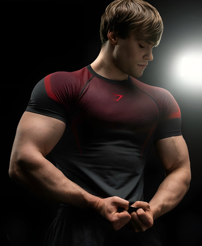 Gymshark Onyx Camiseta Manga Corta Original !!!