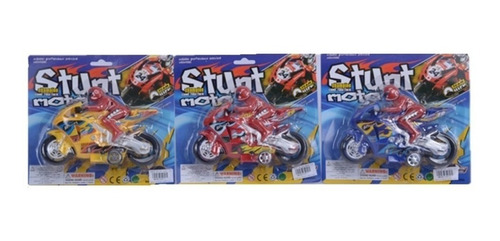 Moto Stunt Friccion Blister Surtido Sorpresa