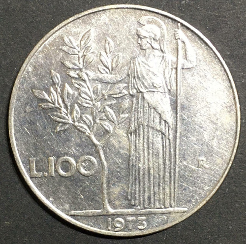 Italia 100 Liras De 1973