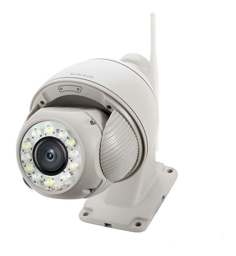 Camara Ip Wifi Robotica Exterior Sricam Sp008b Hd Ranura Sd