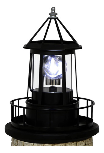 Faro Led De Energía Solar, Lámpara Giratoria De 360 Grados,