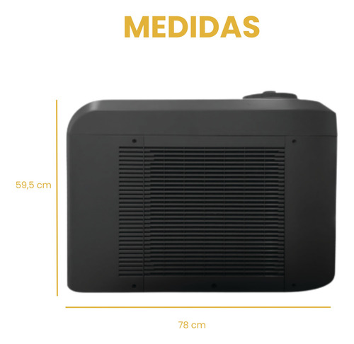 Trocador Calor Inverter Komeco 25m³ Kobc 17qc Com Central